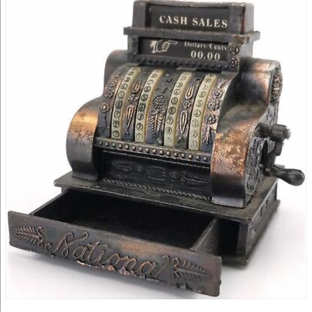 National Cash Register Pencil Sharpener Vintage